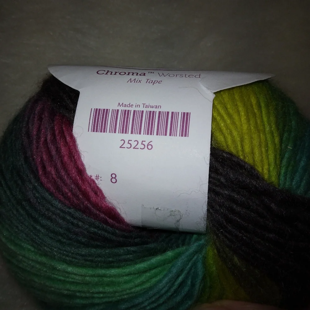 YARN Knit Picks Chroma Worsted in Mix Tape 100 grams